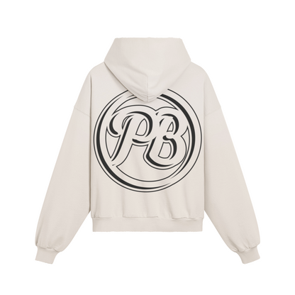 380GSM Unisex Sun Faded Ripped Pocket Hoodie